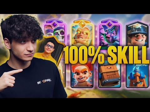 1 ORA di SCALATA CON IL DECK PIÙ SKILLATO del META! - Clash Royale ITA thumbnail