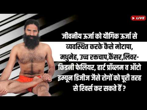 जीवनीय ऊर्जा को यौगिक ऊर्जा से व्यवस्थित करके कैसे मोटापा thumbnail