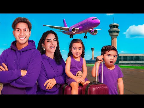 VIAJANDO SOLO de COLOR MORADO por UNA SEMANA thumbnail