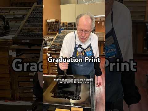 Howard makes a print for those graduating this spring semester thumbnail