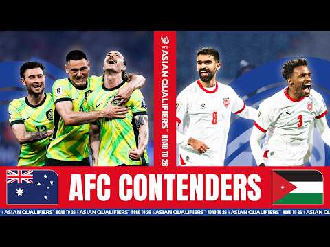 AUSTRALIA & JORDAN – ROAD TO FIFA WORLD CUP 2026 🍿 | AFC CONTENDERS thumbnail