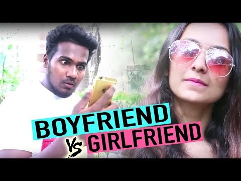 गर्लफ्रेंड ने बॉयफ्रेंड को बनाया हुतिया || Girlfriend vs Boyfriend || Latest Funny Video 2017 thumbnail