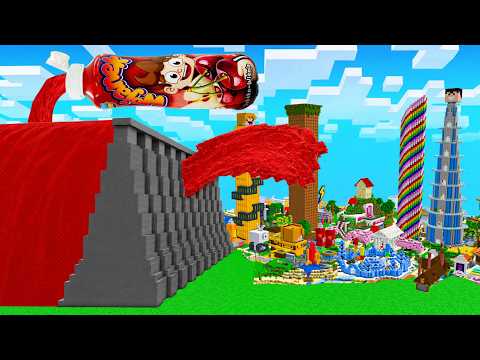 ZALAŁEM CAŁE WOJANOWICE CZERWONYM WOJANKIEM 🧃🍒 w Minecraft! thumbnail