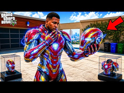 Franklin Found The World’s Most Expensive Ironman Suit to Stop ROBO BOMB In GTA 5 Telugu | DhanuDino thumbnail