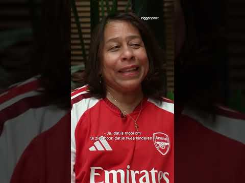 Emotionele familie Timber 🥹 #ZiggoSport #UCL #PSGARS #Timber #Arsenal thumbnail