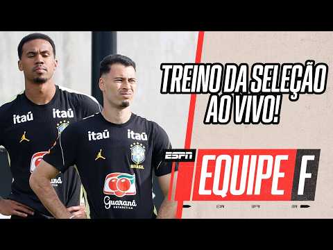 AO VIVO: SELEÇÃO BRASILEIRA NOS ESTADOS UNIDOS SE PREPARA PARA AMISTOSO CONTRA O EGITO | EQUIPE F thumbnail