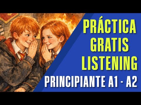 PRACTICA DE LISTENING NIVEL A1 - A2 / CLASES DE INGLÉS thumbnail