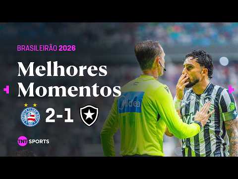 'FILHO DA P*'! GOLEIRO É EXPULSO POR XINGAR JUÍZ E GOL CONTRA ASSUSTADOR | BAHIA 2 X 1 BOTAFOGO thumbnail