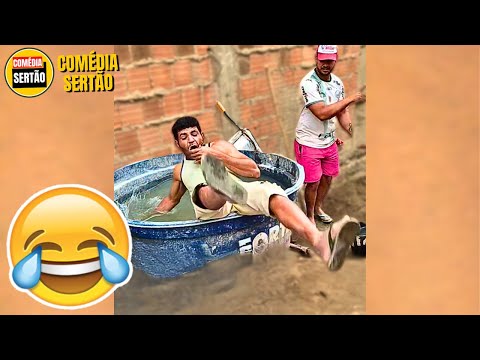 NÃO PODE RIR! 😂 Vídeos Engraçados 2024 thumbnail