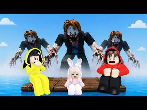 Yuta, Mio Dan Baby Celine Harus Bertahan Hidup Dilaut Yang Penuh Zombie || ROBLOX thumbnail