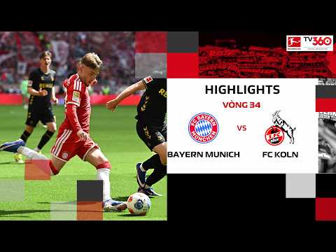 HIGHLIGHTS | BAYERN MUNICH FC KOLN: TÂN VƯƠNG LÊN NGÔI, ĐẲNG CẤP VƯỢT TRỘI | BUNDESLIGA 25-26 thumbnail