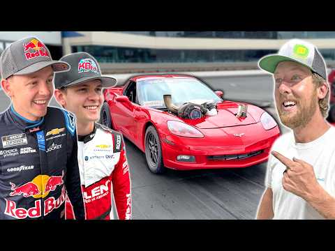 Letting NASCAR Drivers Try My 1,500 Horsepower Drag Car! thumbnail