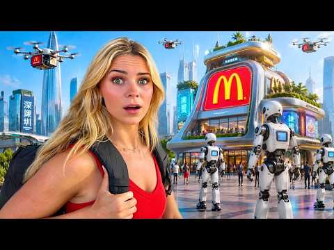 I Spent 24 Hours in the City of the Future! thumbnail