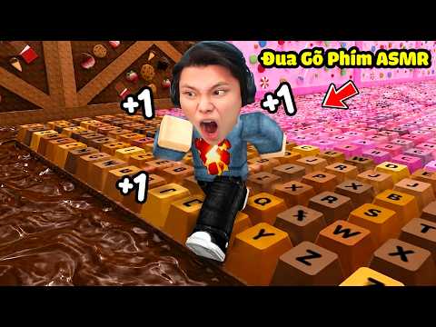 [ROBLOX] JayGray Mỗi Giây +1 Tốc Độ Đua Gõ Phím ASMR🍫😋Thử Thách Nghe Âm Thanh Bàn Phím Siêu Thư Giãn thumbnail