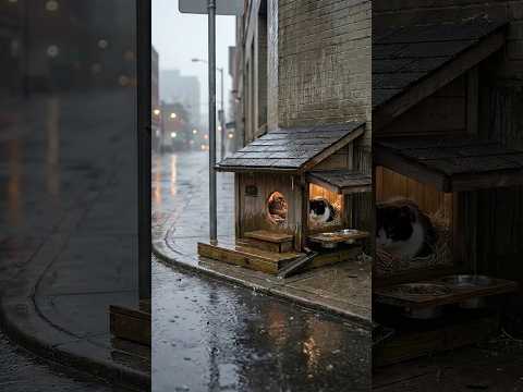 From Wet Cardboard to Warm Shelter ? Building a Safe Cat House in the Rain thumbnail