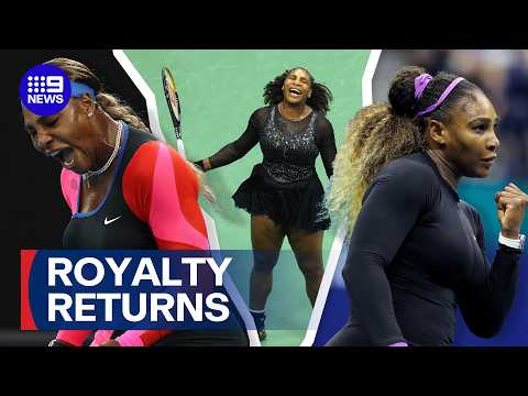 Tennis world stunned as Serena Williams announces shock return | 9 News Australia thumbnail