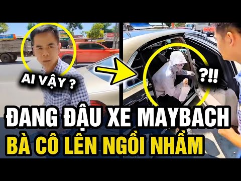 Tài xế và chủ tịch NGỠ NGÀNG khi thấy BÀ CÔ LẠ MẶT đang ngồi trên XE MAYBACH của mình | Tin 3 Phút thumbnail