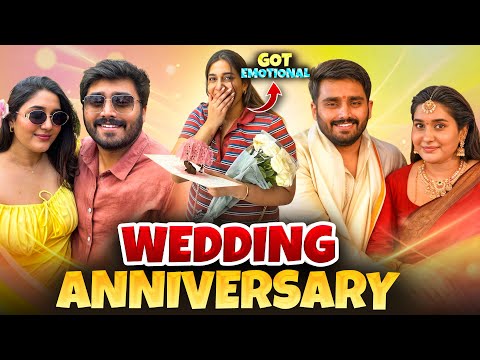 WEDDING ANNIVERSARY ? | FUNNY VLOG ? | NACH ❤️ thumbnail