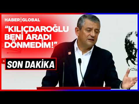 SON DAKİKA KILIÇDAROĞLU İLE İPLER KOPTU! Görevden Alınan CHP Lideri Özgür Özel'den Rest! thumbnail