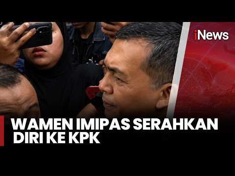 Wamen Imipas Serahkan Diri ke KPK  | iNews Pagi (4/6) thumbnail