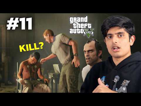 TREVOR TORTURES MR. K | GTA 5 PART 11 (HINDI DUBBED) thumbnail