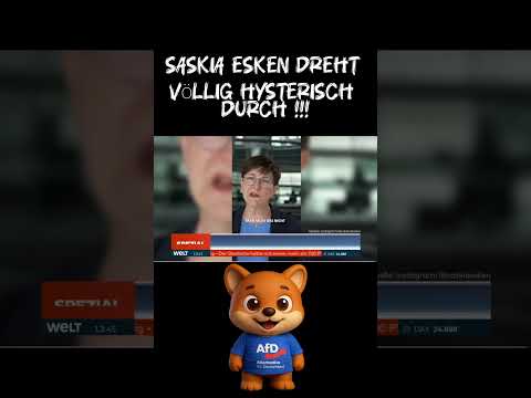 „Saskia Esken dreht völlig hysterisch durch“ thumbnail