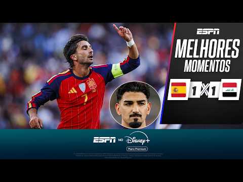 ESPANHA CONTA COM 'GOL DO BARCELONA', MAS IRAQUE BUSCA EMPATE NO 'DUELO DE COPA' | MELHORES MOMENTOS thumbnail