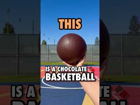 Can a Chocolate Basketball Survive a Dunk? ?? thumbnail