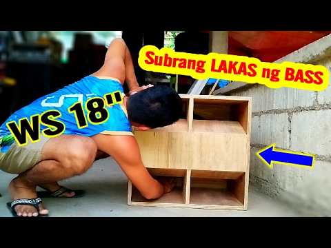 NAPABILIB ako sa LAKAS ng BASS ni ws turbo 18 "Soundcheck WS Turbo 18" Loaded Joson Stage 18 Sub. thumbnail