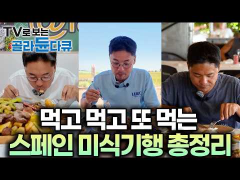 스페인 여행가기 전 필수 시청! 스페인의 모든 맛을 모았다. 먹으면서 시작해 먹으면서 끝나는 보다가 배고파지는 스페인 미식 기행｜세계테마기행｜#골라듄다큐 thumbnail