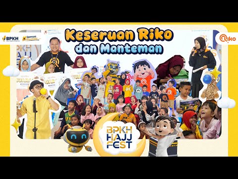 Keseruan Lomba Mewarnai dan Meet & Greet Riko The Series di BPKH Hajj Fest 2025 thumbnail