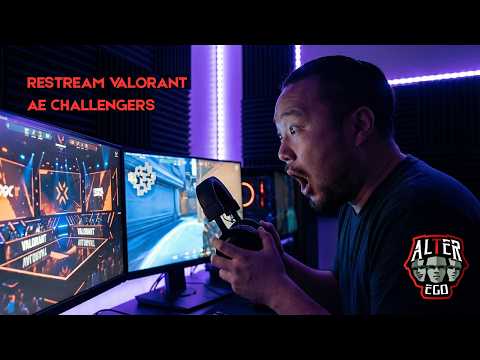 RESTREAM VALORANT CHALLENGERS LETS GO AE thumbnail