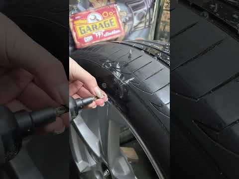 Flat tire? Don't  These self-sealing rubber  nails plug punctures fast without removing the tire. thumbnail