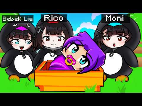 Minecraft'ta GUGUGAGA PENGUIN Ailesi Tarafından Büyütüldüm! thumbnail