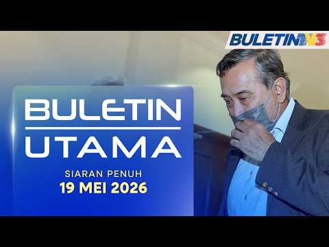 Bekas Pengarah Jabatan Air Negeri Dipenjara 8 Tahun, Denda RM284.3 Juta | Buletin Utama, 19 Mei 2026 thumbnail