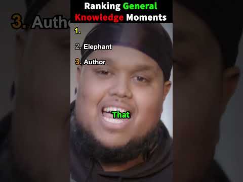 Ranking General Knowledge Moments thumbnail