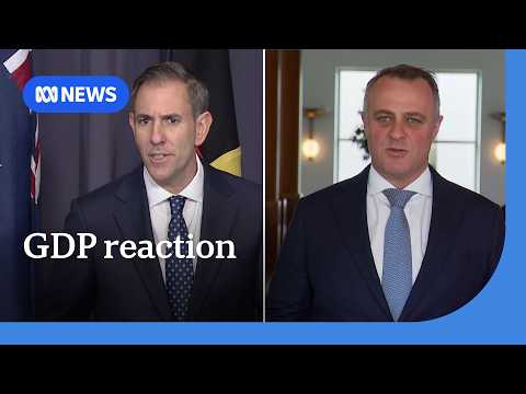 Jim Chalmers and Tim Wilson react to GDP figures | ABC NEWS thumbnail