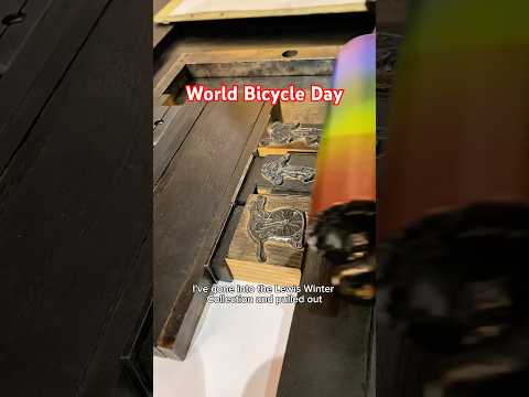 Printing animals riding bicycles for World Bicycle Day (June 3) thumbnail