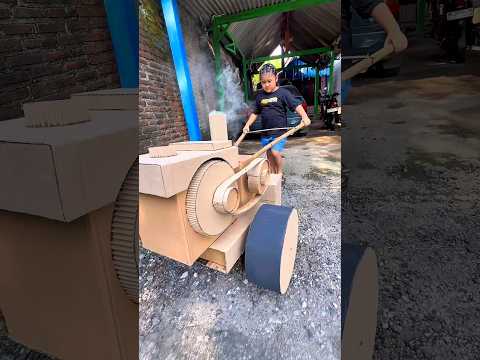 Bocil bikin Miniatur Traktor dari kardus #kreatif #kreasi #mainan #toys #funny thumbnail