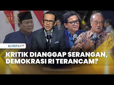 [FULL] Saat Kritik Dianggap Serangan, Demokrasi Indonesia Terancam? | SATU MEJA thumbnail
