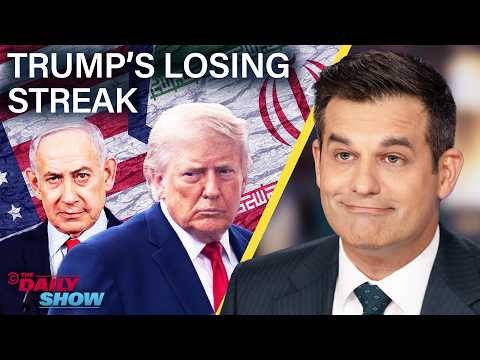 Trump’s Losing Streak Seeps Into Iran & Netanyahu Gets a Taste of Mean Girl Trump | The Daily Show thumbnail