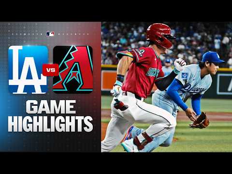 Dodgers vs. D-backs Game Highlights (6/3/26) | MLB Highlights thumbnail