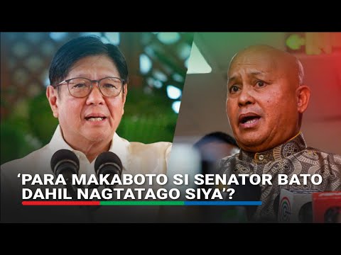 Para lang kay Bato? Marcos kontra sa online voting para sa mga senador | ABS-CBN News thumbnail