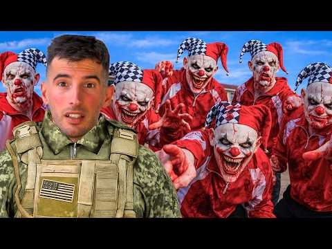 UN EJÉRCITO DE PAYASOS ASESINOS ROBAN MIS ARMAS !! thumbnail