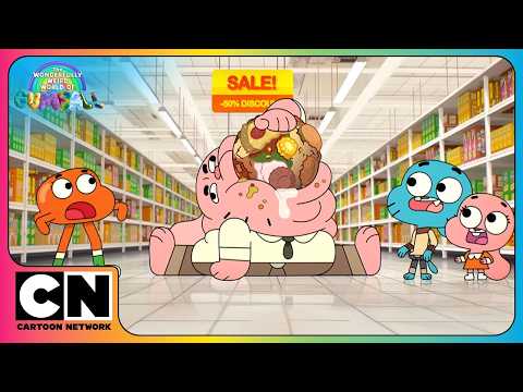 30 Minutes of Way OVER-THE-TOP Moments 😂💥🍔🎵 | Compilation | The Wonderfully Weird World of Gumball thumbnail