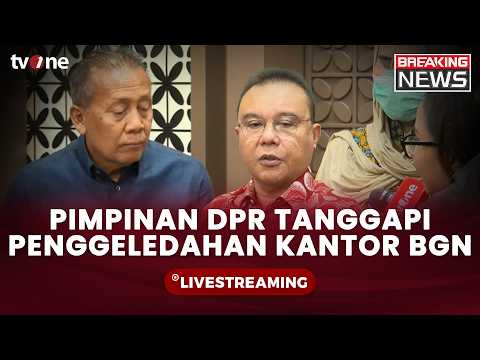 [BREAKING NEWS] Pimpinan DPR Tanggapi Penggeledahan Kantor BGN | tvOne thumbnail