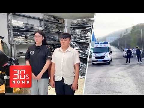 Bản tin 30s nóng: Bắt chủ cửa hàng bán 'hàng hiệu' giả; Nổ mỏ than, 90 người chết thumbnail