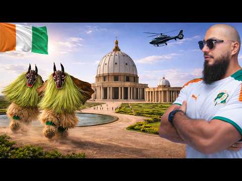 Visiting The Largest Church In The World & Admiring Goli Dance In Yamoussoukro, Ivory Coast 🇨🇮 thumbnail