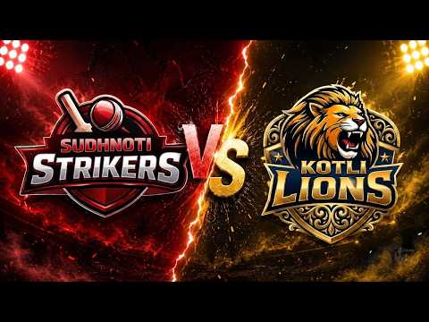 Day 1 | PM Gold Cup 2026 | Sudhnoti Strikers Vs Kotli Lions l Match 1 | only on myco thumbnail