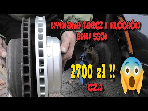 Szkoła Druciarstwa Wymiana Tarcz i Klocków Hamulcowych BMW 550i Toż To Szok 2700zł ! cz.1 Wazzup :) thumbnail